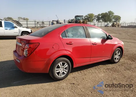 2015 Chevrolet Sonic Lt z USA, uszkodzony, nr VIN 1G1JC5SH9F4134480